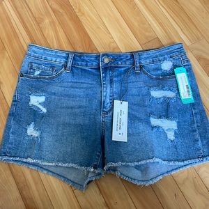 Just USA Willa Distressed Fray hem short size 12/31